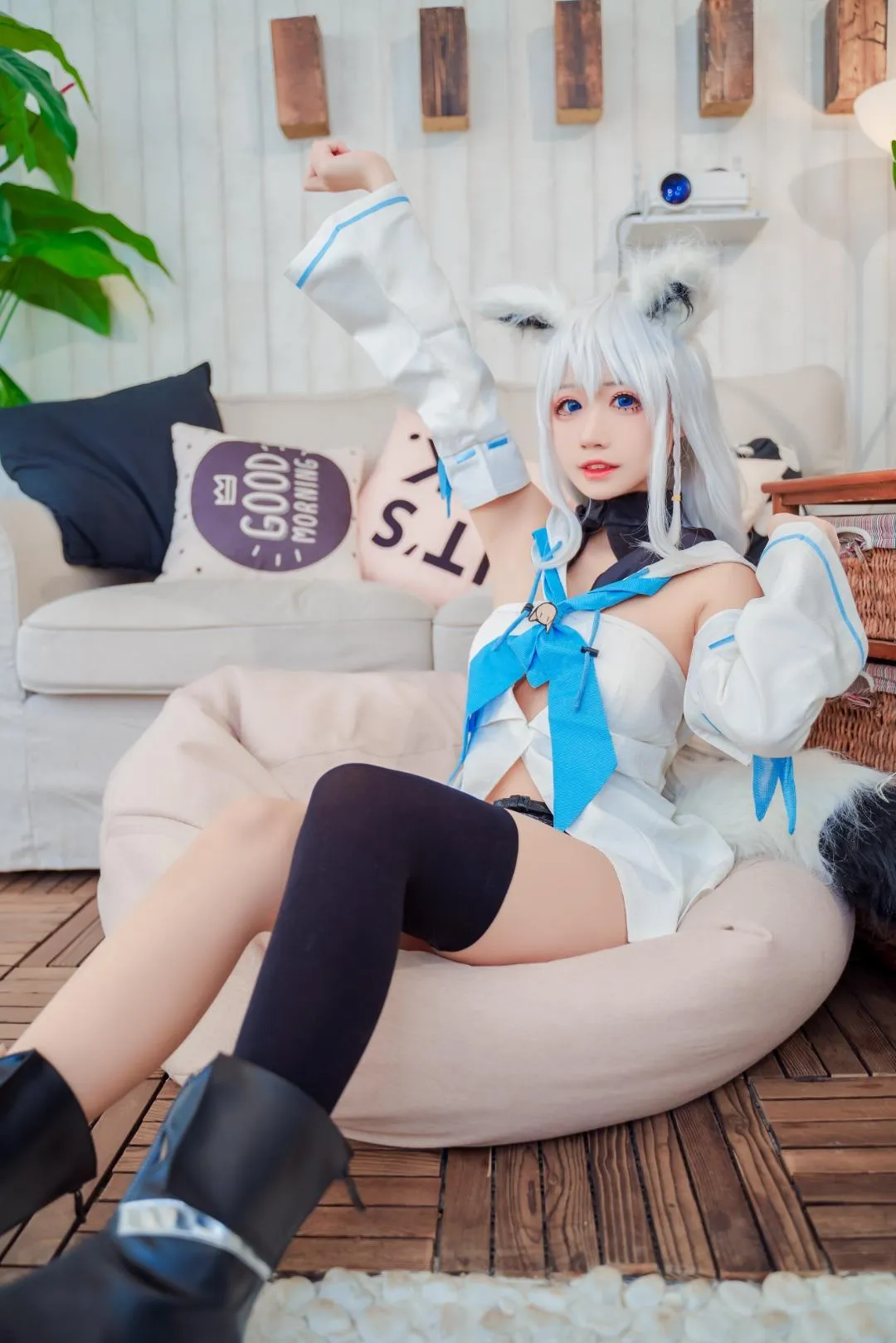猫君君_MaoJun – NO.21 白上吹雪 [14P]插图1